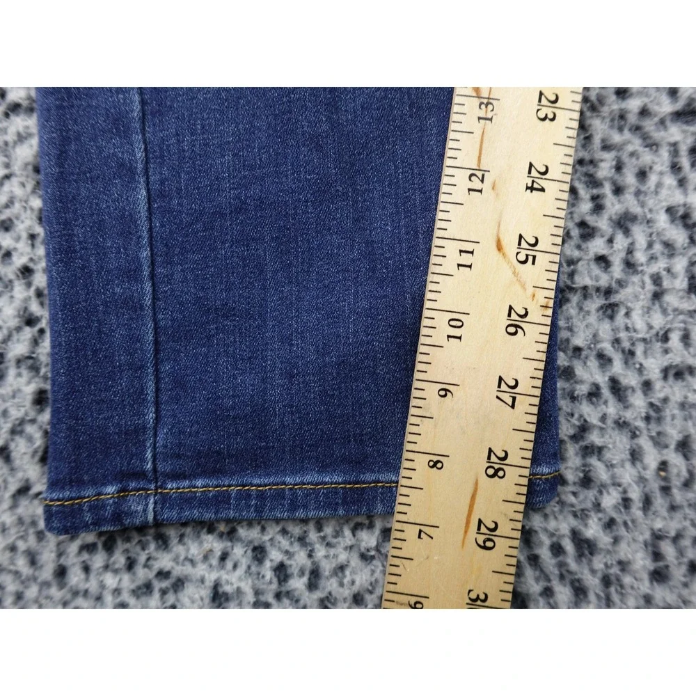 Levi's 541 Athletic Taper Jeans Mens W34 L30‎ Blue Good Distressed Denim